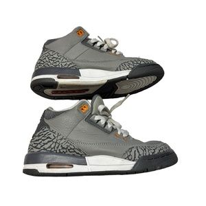 Nike Air Jordan 3 Retro GS Cool Grey Sneakers 4.5Y
